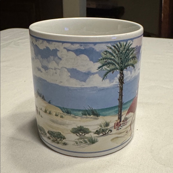 Noble Excellence “ Sunny Holidays” 12oz. tropical coffee mug - Picture 2 of 5